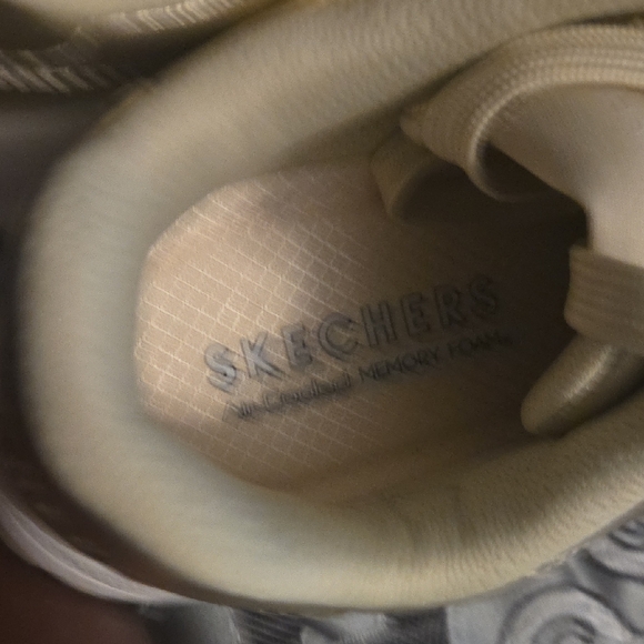 Skechers Women's Metallic Gold Sneakers - Picture 5 of 8